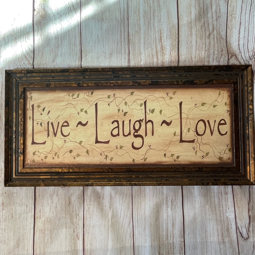 Kirklands Live Live Laugh Decor